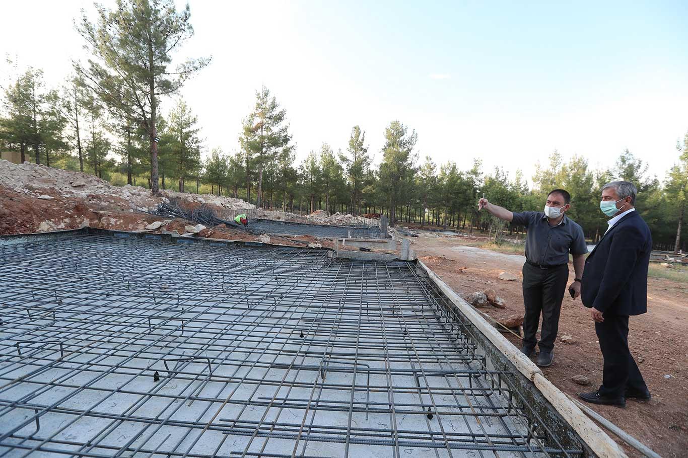 Gaziantep’te gençler için yeni kamp alanı yapılıyor Gaziantep’te gençler için yeni kamp alanı yapılıyor
